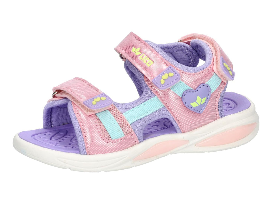 Lico Unisex Kinder Spotlight V BlinkySneaker 35 EU Rosa Lila Türkis, 35 EU Rosa Lila Türkis