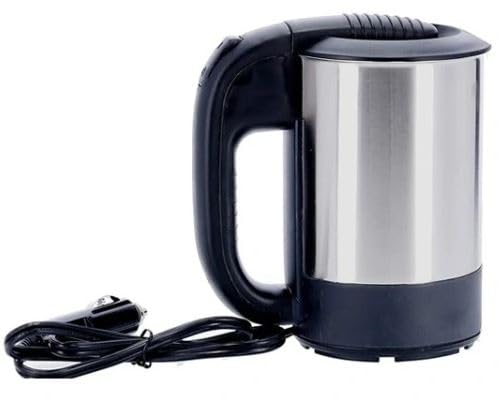 Wasserkocher 24 V 200 W 0,5 L Edelstahl Reise Camping LKW Auto