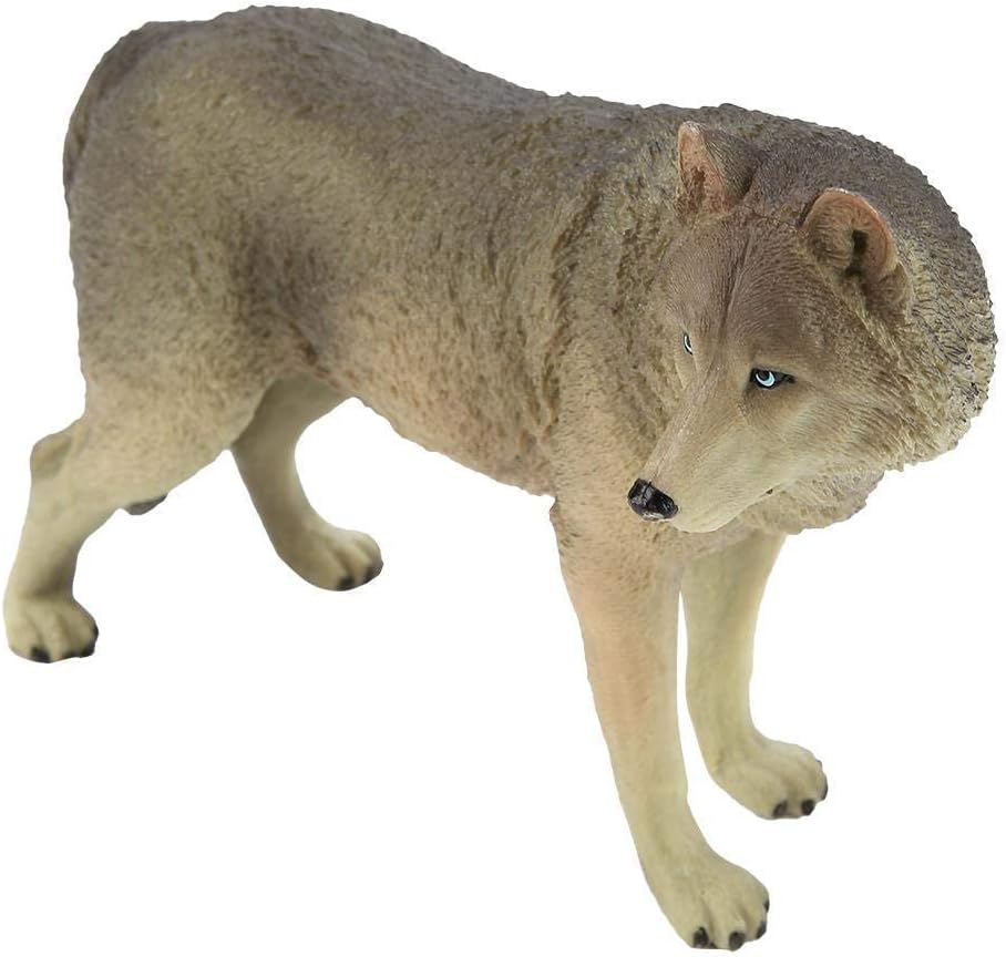 Wolf Figur Spielzeug Simulation Wildlife Tier Modell Spielzeug Zoo Tiere Modell Action Figuren Spiel