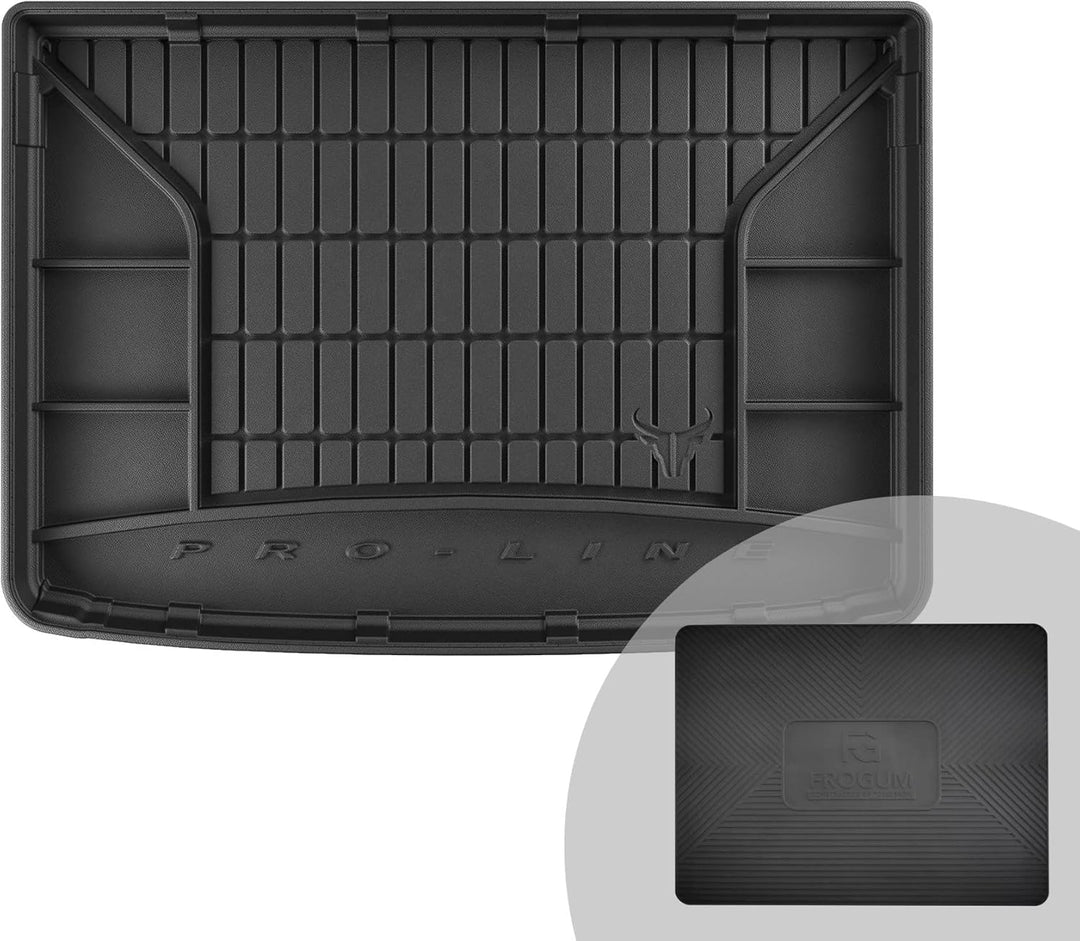 FROGUM ProLine 3D Gummimatte Exklusive Auto Kofferraummatte Kofferraumwanne für Mini Clubman II ab 2