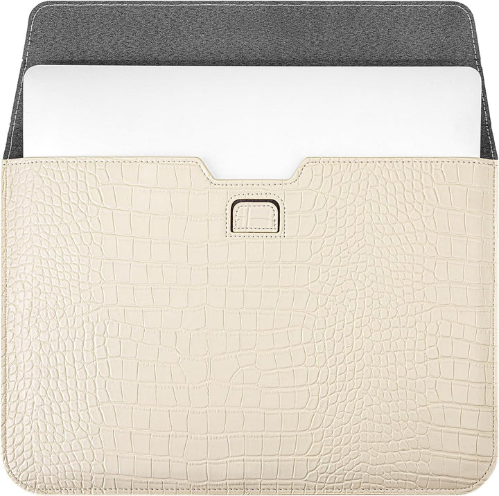 MOSISO PU Laptop Hülle 13 Zoll, 13 Zoll Laptoptasche Kompatibel mit MacBook Air M4 M3 M2 M1 2025-201
