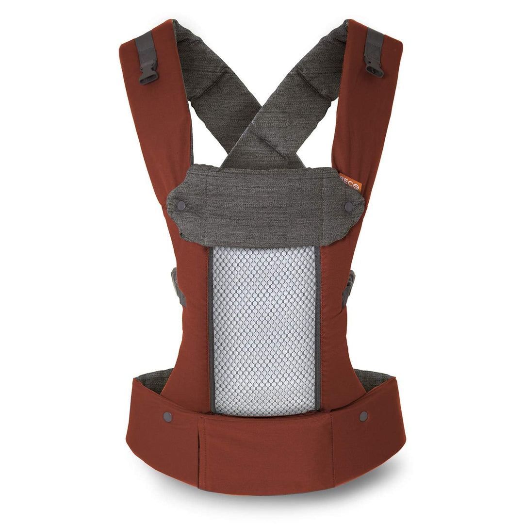 Beco 8 Babytrage Neugeborene bis Kleinkind, Mesh, 3-20 kg, Rostrot rust, rust