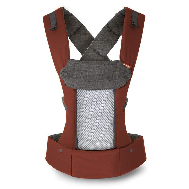 Beco 8 Babytrage Neugeborene bis Kleinkind, Mesh, 3-20 kg, Rostrot rust, rust