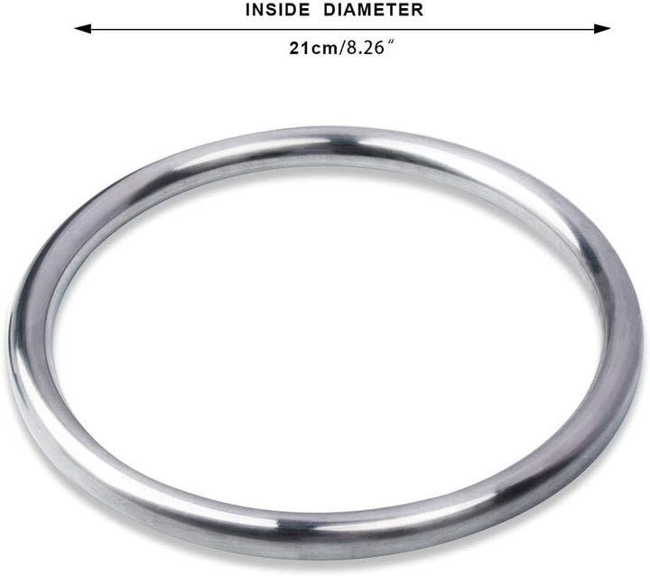 Tsun Siu Lum Edelstahl Ring Wing Chun Kung Fu Silber, Silber