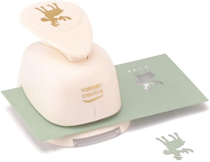 Vaessen Creative Stanzer Set - Motivstanzer - Weihnachten - 5 Stück - Tonpapier und Bastelmaterial b