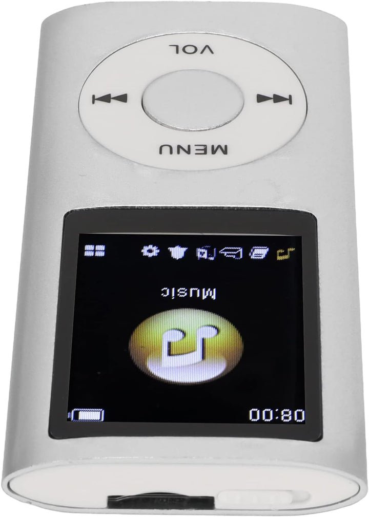 MP4-Player, MP3-Musikplayer mit 1,8-Zoll-LCD-Bildschirm, Tragbarer Digitaler Verlustfreier Musik-MP3