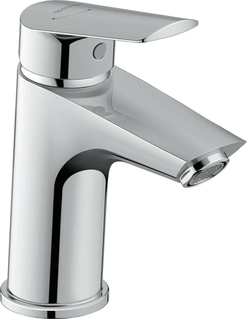 Duravit No.1 Waschtischarmatur, Grösse S (Auslauf Höhe 91 mm), Wasserhahn Bad, Waschbecken Armatur m