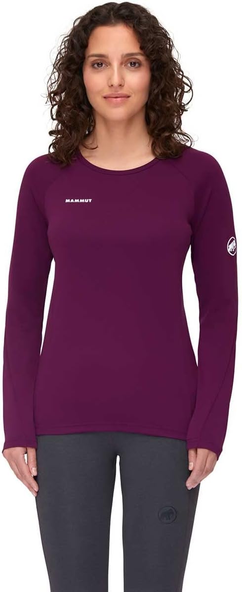 Mammut Aegility Women's Longsleeve XS Marine Melange/White, XS Marine Melange/White