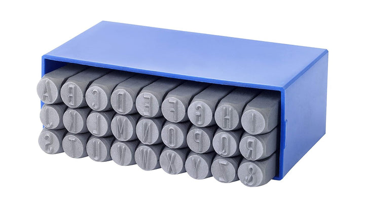 GRAVUREM-SR Schlagzahlen und -buchstaben 0-9 + A-Z (Kombination) / 3mm 3 mm, 3 mm