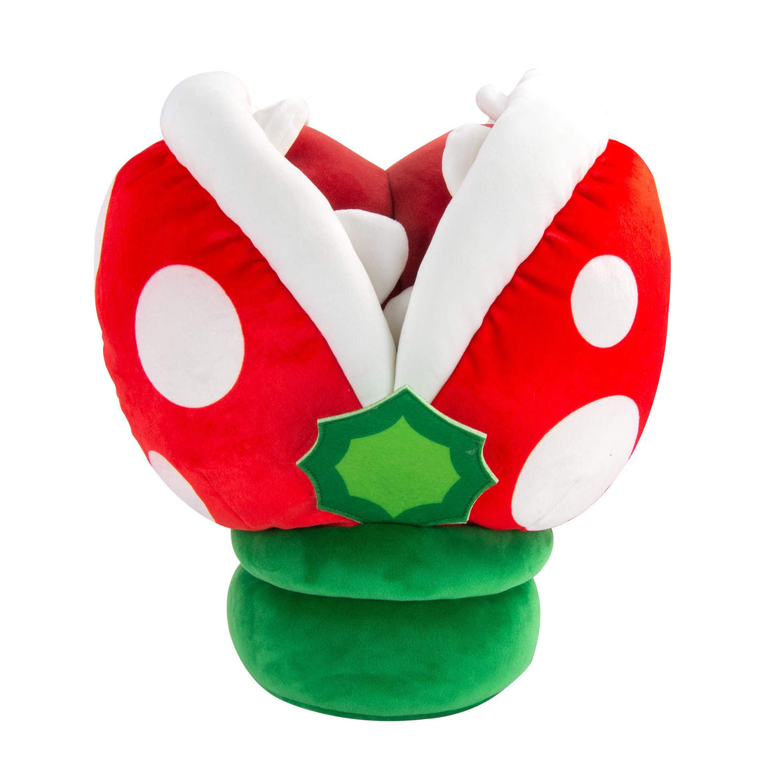 Mocchi Mocchi Mega Piranha Plüschtier 40cm, Nintendo &amp; Mario Merchandise, Schlafzimmerzubehör für Ki