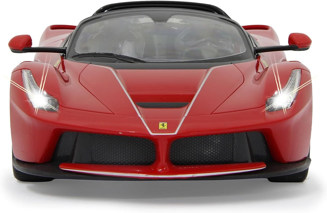 JAMARA 405150 - Ferrari LaFerrari Aperta 1:14 27MHz Driftmodus - Türen öffnen, offiziell lizenziert,