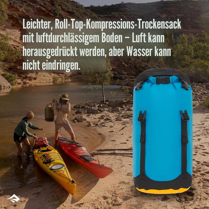 Sea to Summit - Evac Compression Dry Bag - Preisgekrönte Trockentasche - Leicht - Rollverschluss - R