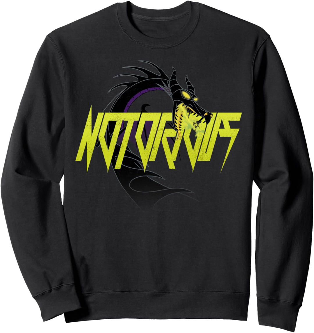 Disney Villains Maleficent Dragon Notorious Sweatshirt