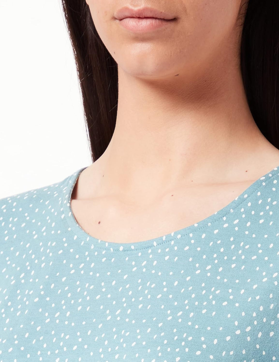 Schiesser Damen Schlafanzug Kurz Pyjamaset 38 Blaugrau (I), 38 Blaugrau (I)