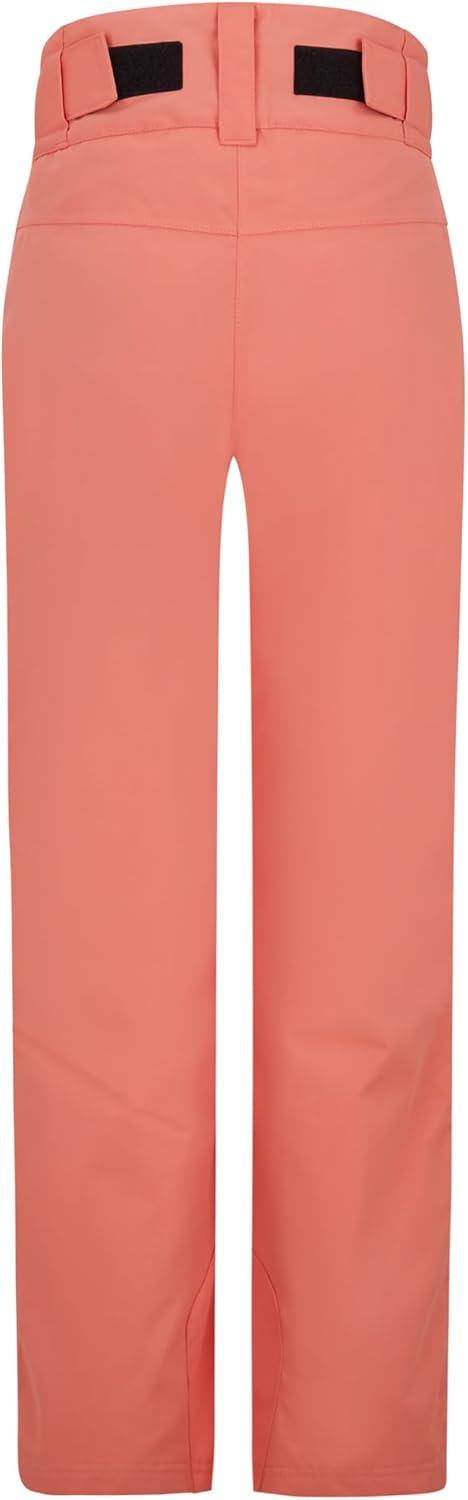 Ziener Mädchen Ski-Hose, Schnee-Hose | wasserdicht, Winddicht, warm Alin, 104 Vibrant Peach Stru