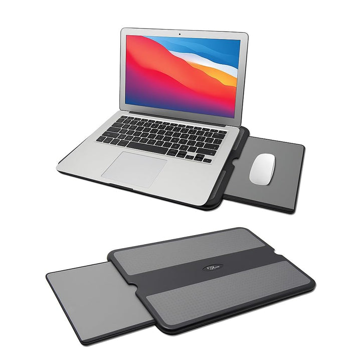 MAX SMART Laptop-Schosspolster Laptop Underlay Notebook Cushdesk Kniekissen Unterlage mit Retractabl