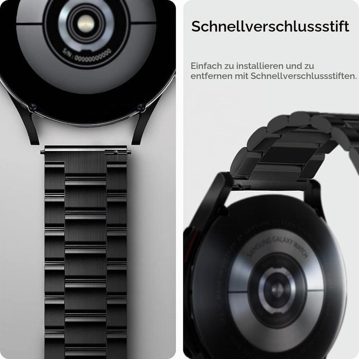 Spigen Modern Fit Armband kompatibel mit Galaxy Watch 6 Classic 47/43mm | 6 44/40mm | 5 Pro 45mm | 5