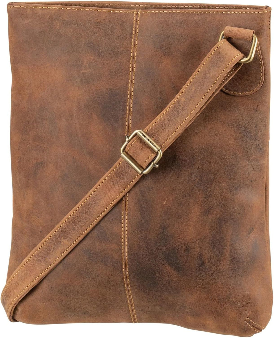 Greenburry Vintage Umhängetasche Leder 25 cm