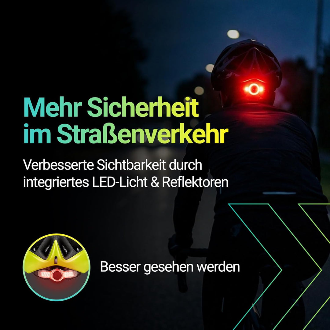 KED MTB Fahrradhelm SPIRI II Trend, gelb M (52-58cm), M (52-58cm)
