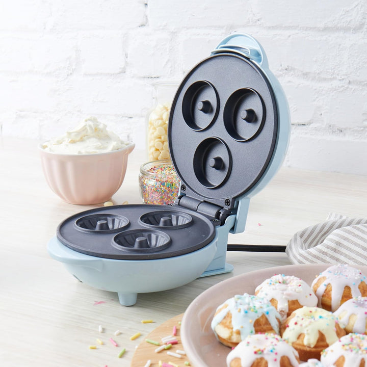 Petra PT4693BLNVDE Mini Bund Kuchenautomat - Nicht haftender Elektrischer Kuchenbäcker, 12.5 cm Plat