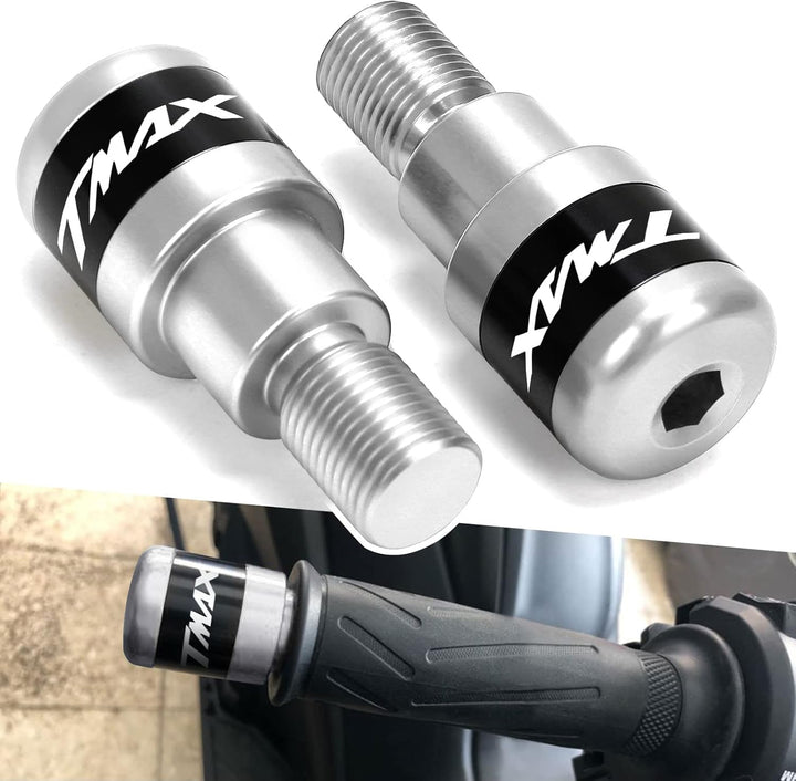 MOLONG Motorrad Lenkergriffe Endkappen Aluminium Für T-MAX 500 2008-2011 T-MAX 530 2012-2019 T-MAX 5