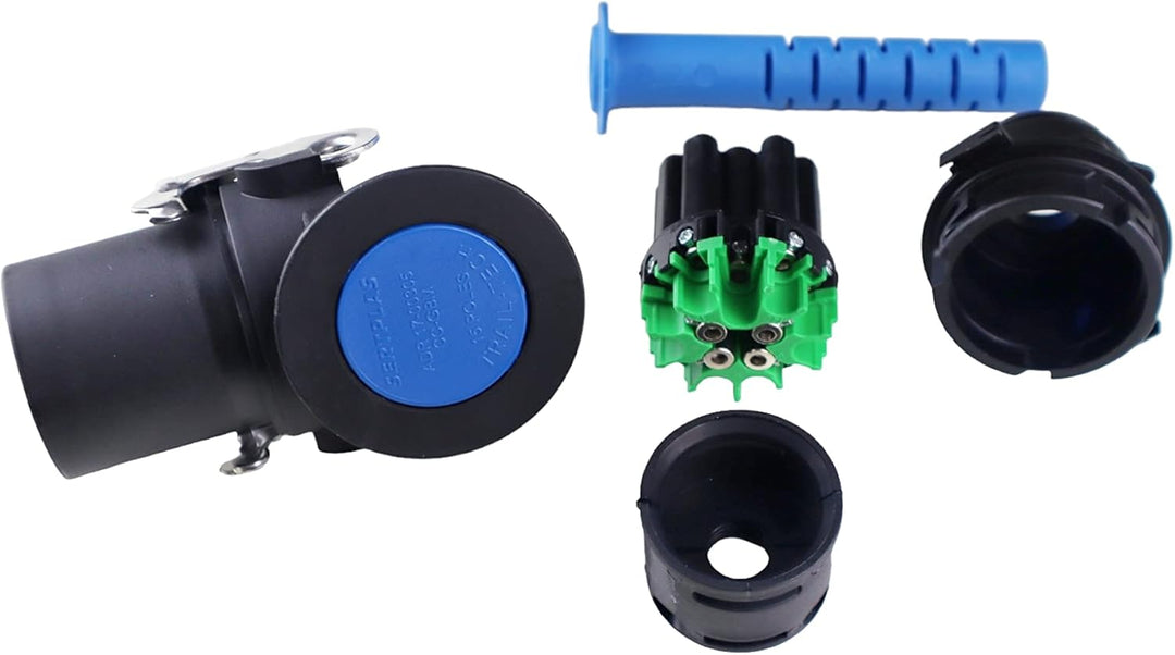 SERTPLAS LKW-Anhänger 15 polig 24V Stecker mit Schraubkontakten IP69 ISO 12098