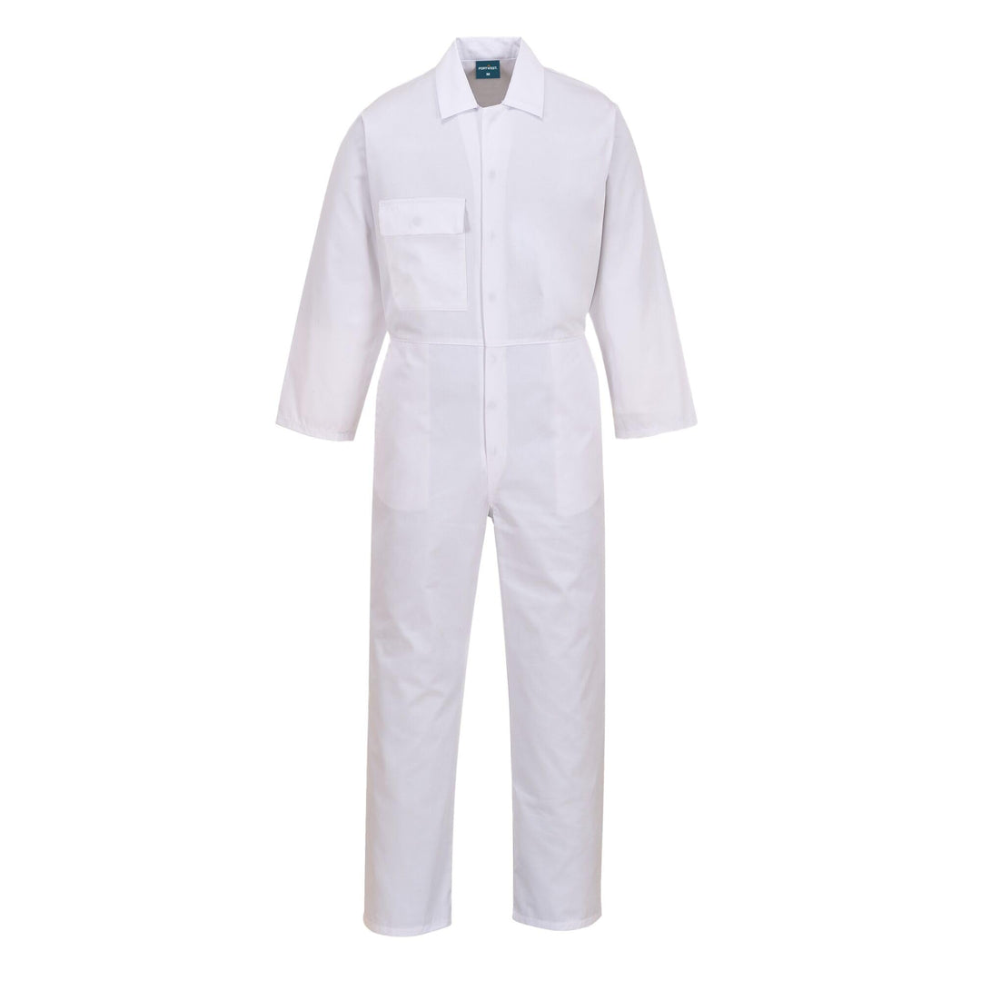Portwest Standard Overall , Grösse: S, Farbe: Weiss, 2802WHRS S Weiss, S Weiss