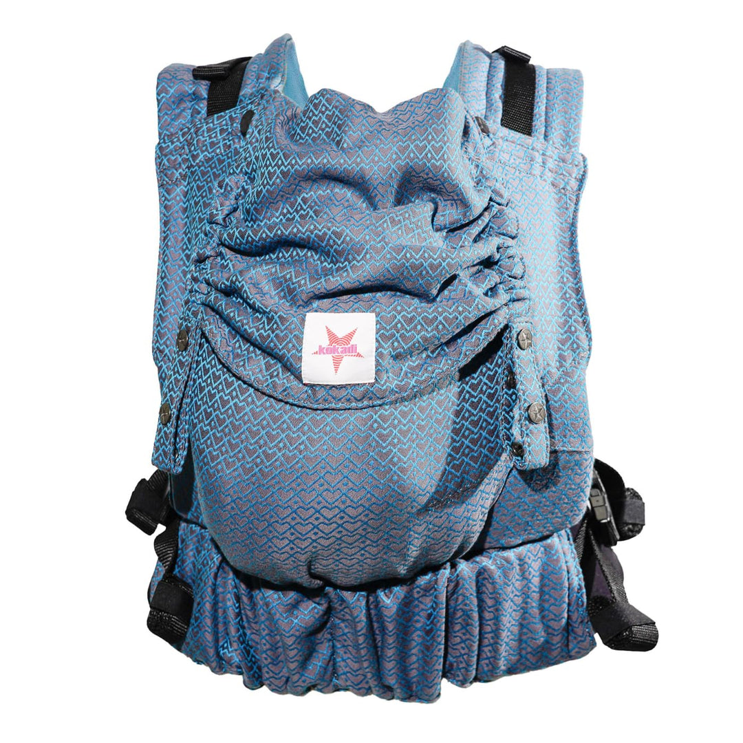 KOKADI Babytrage Flip X Heart2Heart Lagoon - Grösse: Babysize