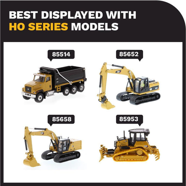 Diecast Masters 85658 - Caterpillar Kettenbagger 336 Next Gen, detailgetreues H0 CAT Baufahrzeug in