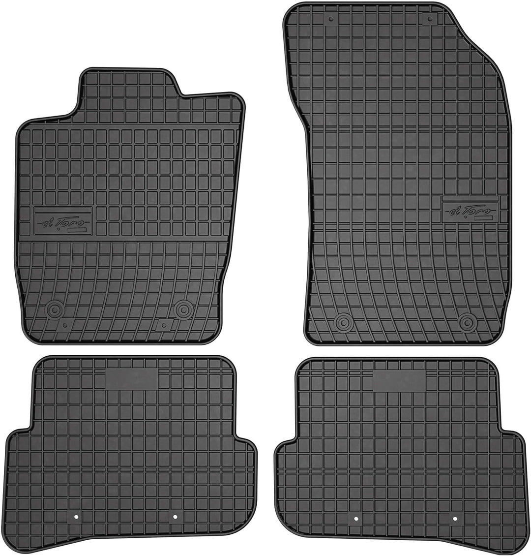 SMK Gummimatten Auto fussmatten Satz für Audi A1 8X 2010-2018 Erleben Sie einen neuen Standard des R
