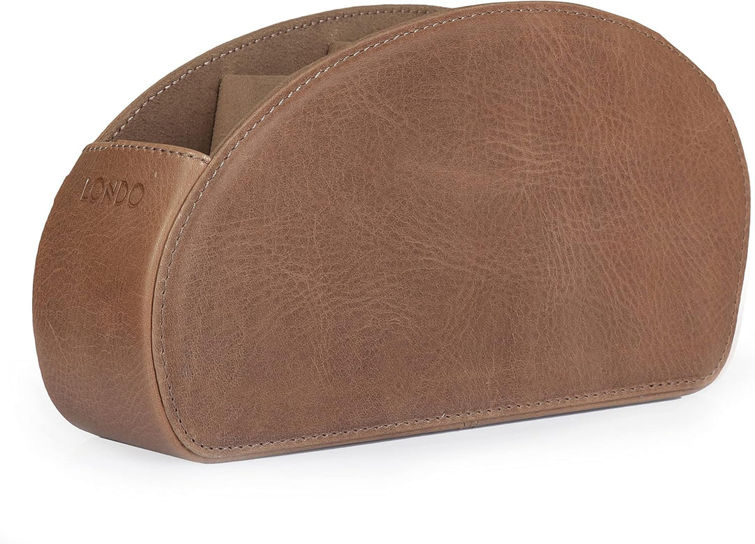 Londo Fernbedienungshalter mit 5 Taschen - Platz für DVD, Blu-Ray, TV, oder Apple TV Fernbedienungen