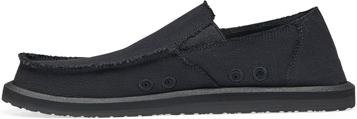 Sanuk Herren Vagabond Slipper 42 EU Blackout, 42 EU Blackout