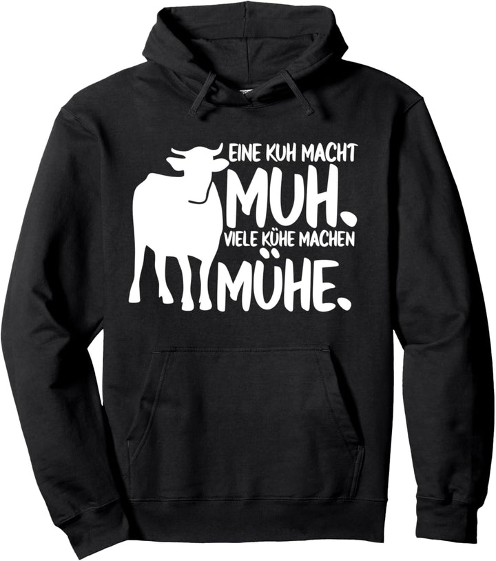 Landwirt lustiger Spruch Pullover Hoodie