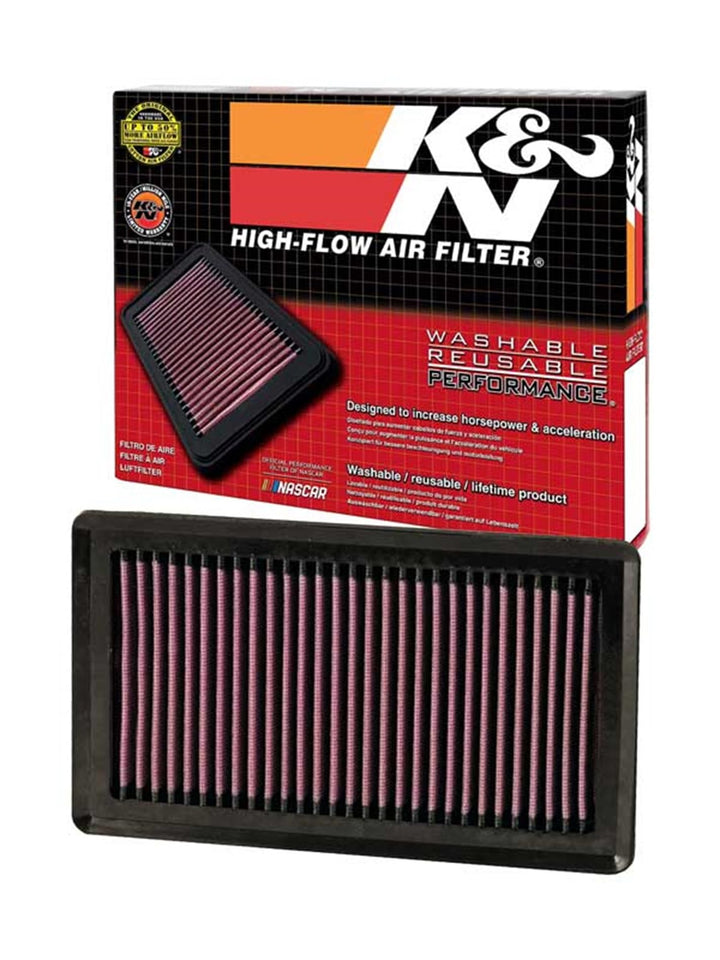 K&N 33-2375 Motorluftfilter: Hochleistung, Prämie, Abwaschbar, Ersatzfilter,Erhöhte Leistung, 2004-2