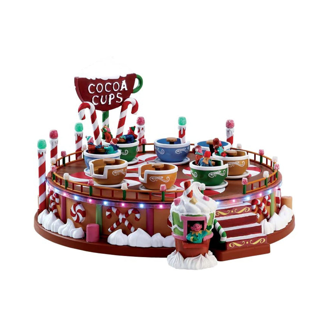 Lemax - Sugar 'n' Spice - Sights & Sounds: Cocoa Cups - (74222-UK)