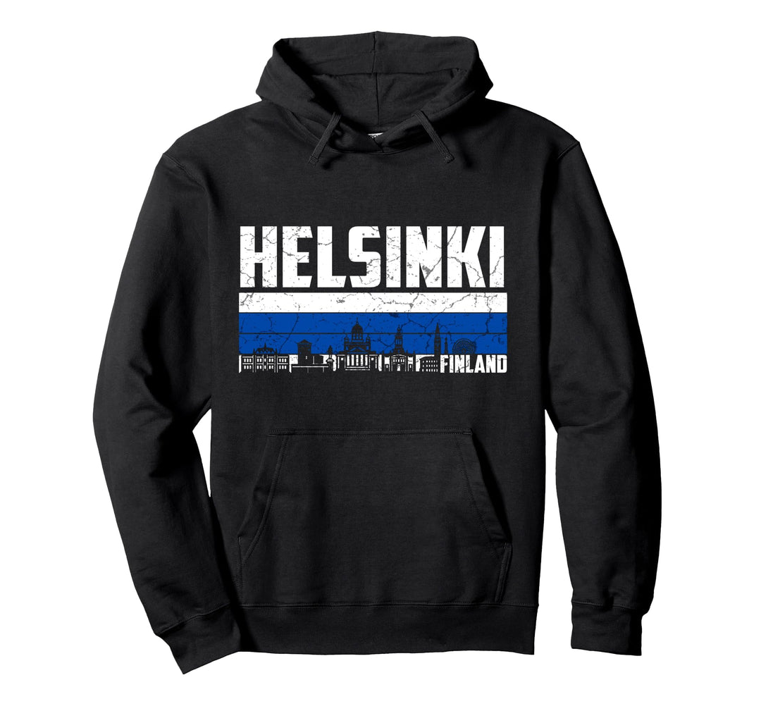 Mein Helsinki Skyline Heimat Stadt Souvenir Pullover Hoodie