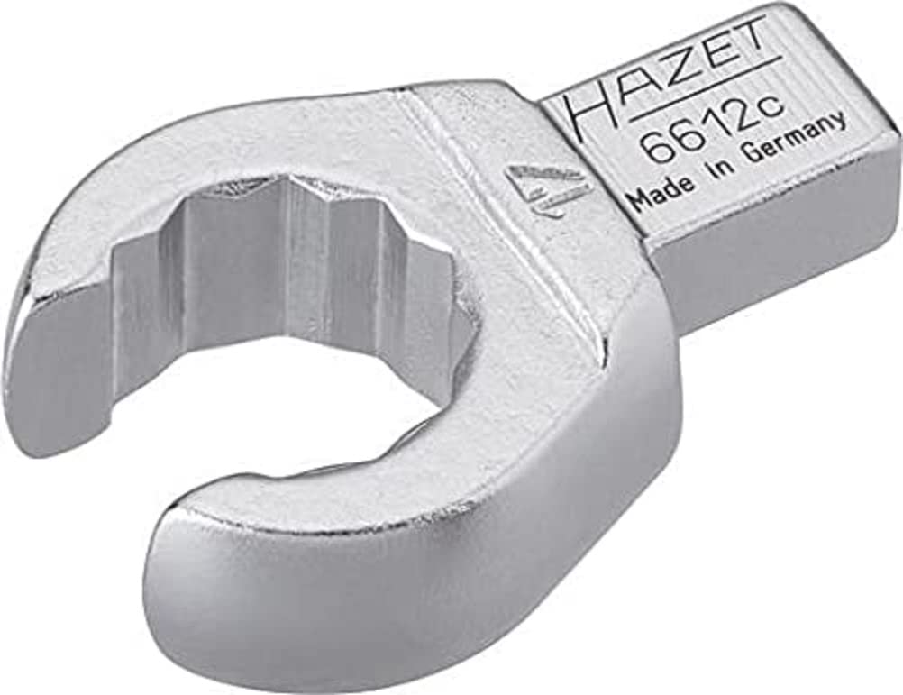 HAZET 6612C-17 Einsteck-Ringschlüssel, Offen 17 mm, 17 mm