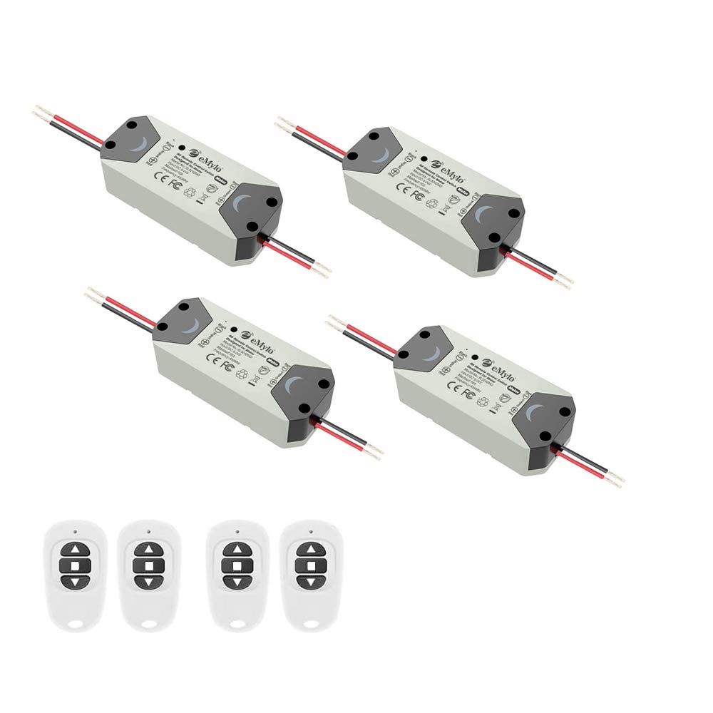 eMylo Smart Wireless RF Motor Controller Schalter RF Relaismodul DC 12V Motor Fernsteuerungsschalter
