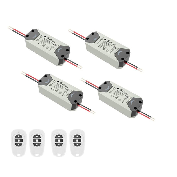 eMylo Smart Wireless RF Motor Controller Schalter RF Relaismodul DC 12V Motor Fernsteuerungsschalter