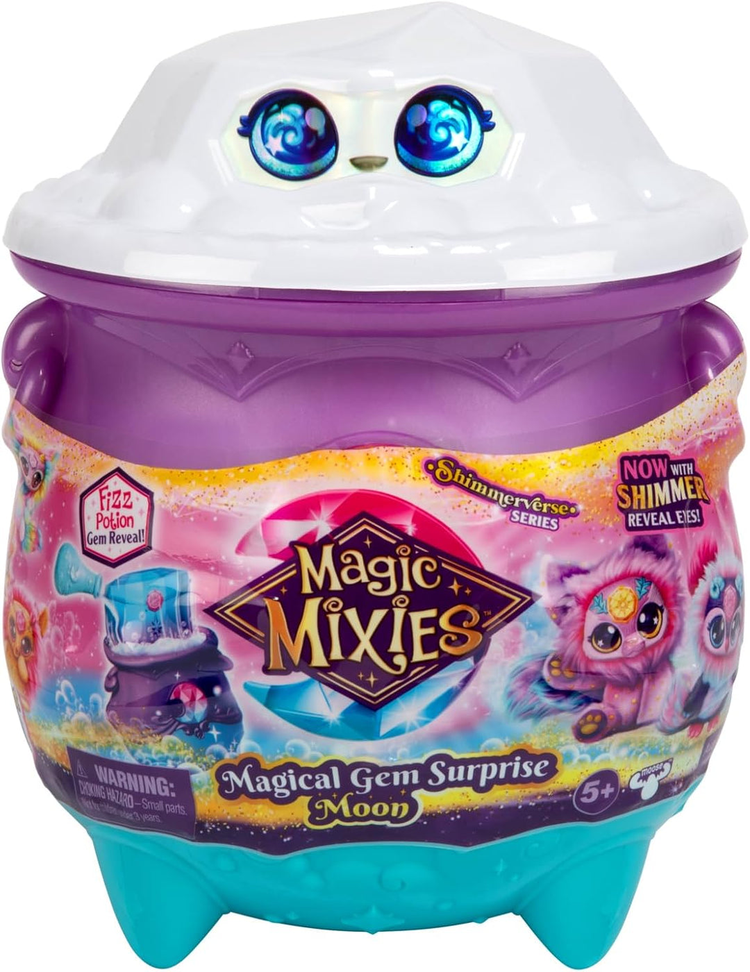 Magic Mixies 14927 MAGISCHER Kessel MIT KRISTALLÜBERRASCHUNG – MOND, Mond