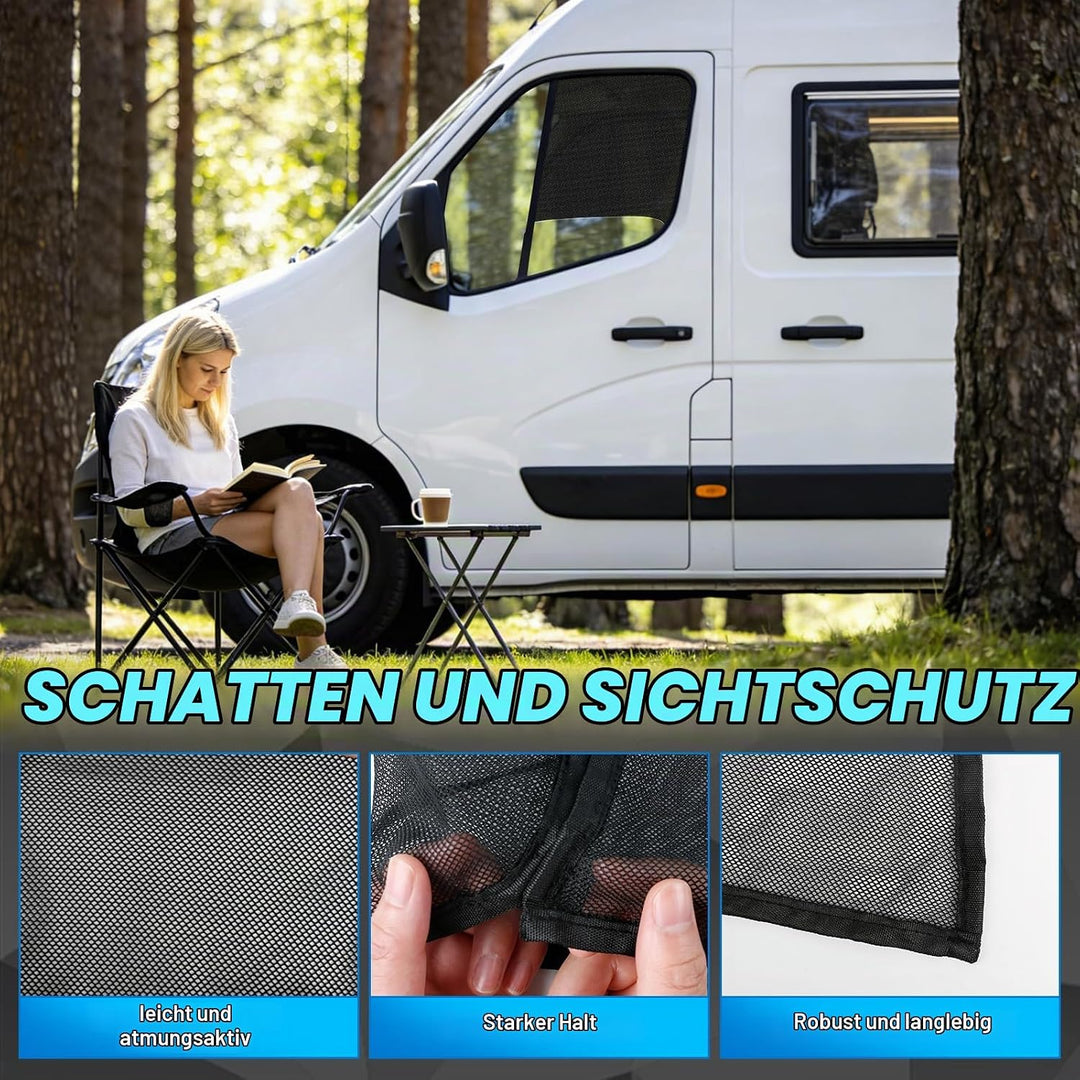 Magnetisches Insektennetz Ersatz für Renault Trafic 2014-2025 | Starker Magnet-Verschluss, Feinmasch