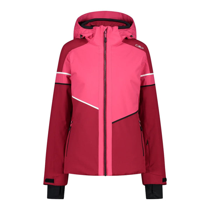 CMP Damen Damenjacke mit Reissverschluss und Kapuze Softshelljacke M Anemone, M Anemone