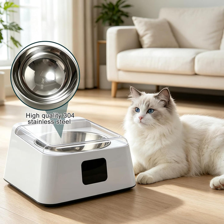 Nassfutterautomat Für Katzen 350 Ml, Nassfutterautomat Mit Sensor