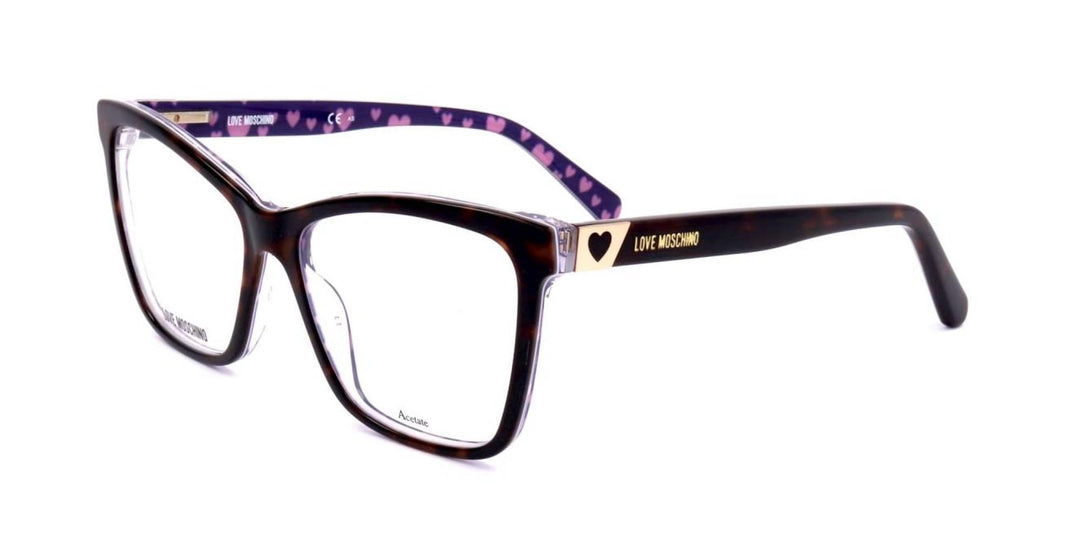 Moschino Love Unisex Mol586 Sunglasses, 086/15 Havana, 52