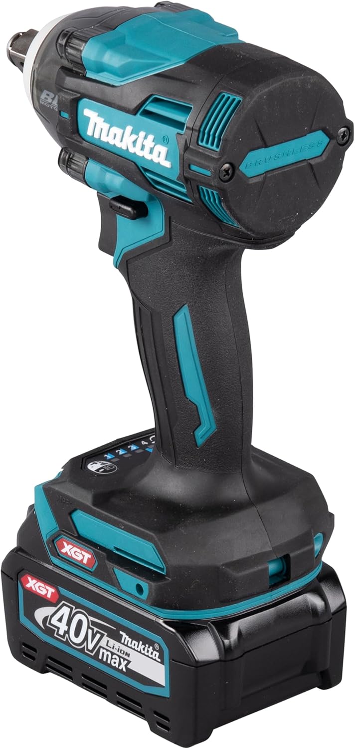 makita TW004GD201 Akku-Schlagschrauber 40V max. / 2,5 Ah, 2 Akkus + Ladegerät im MAKPAC mit 2 Akkus