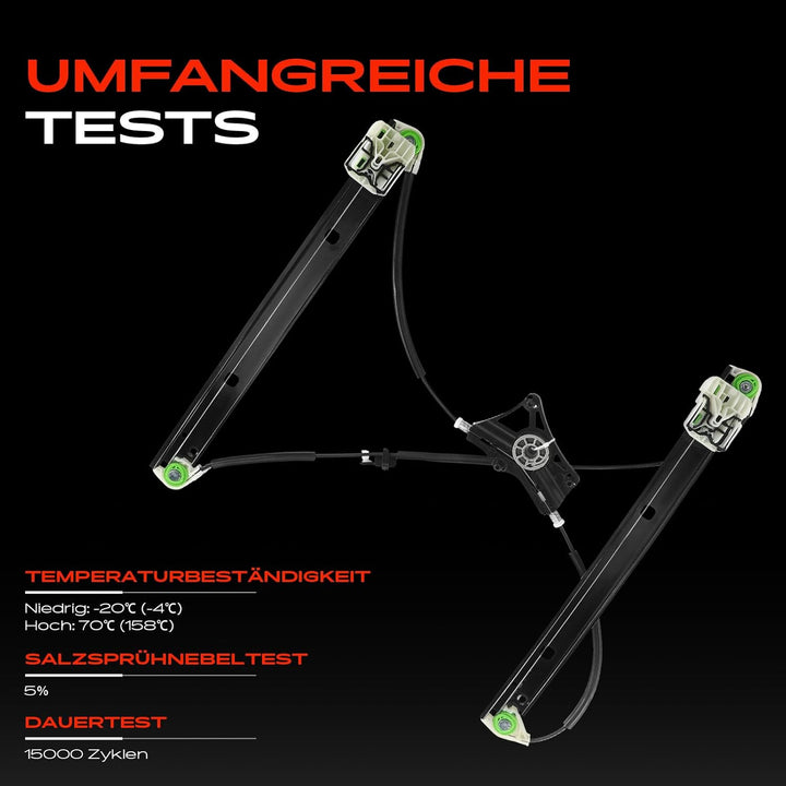 Frankberg Fensterheber ohne Motor 4/5-Türer Vorne Links Kompatibel mit A6 4G2 4GC C7 2010-2018 A6 Al