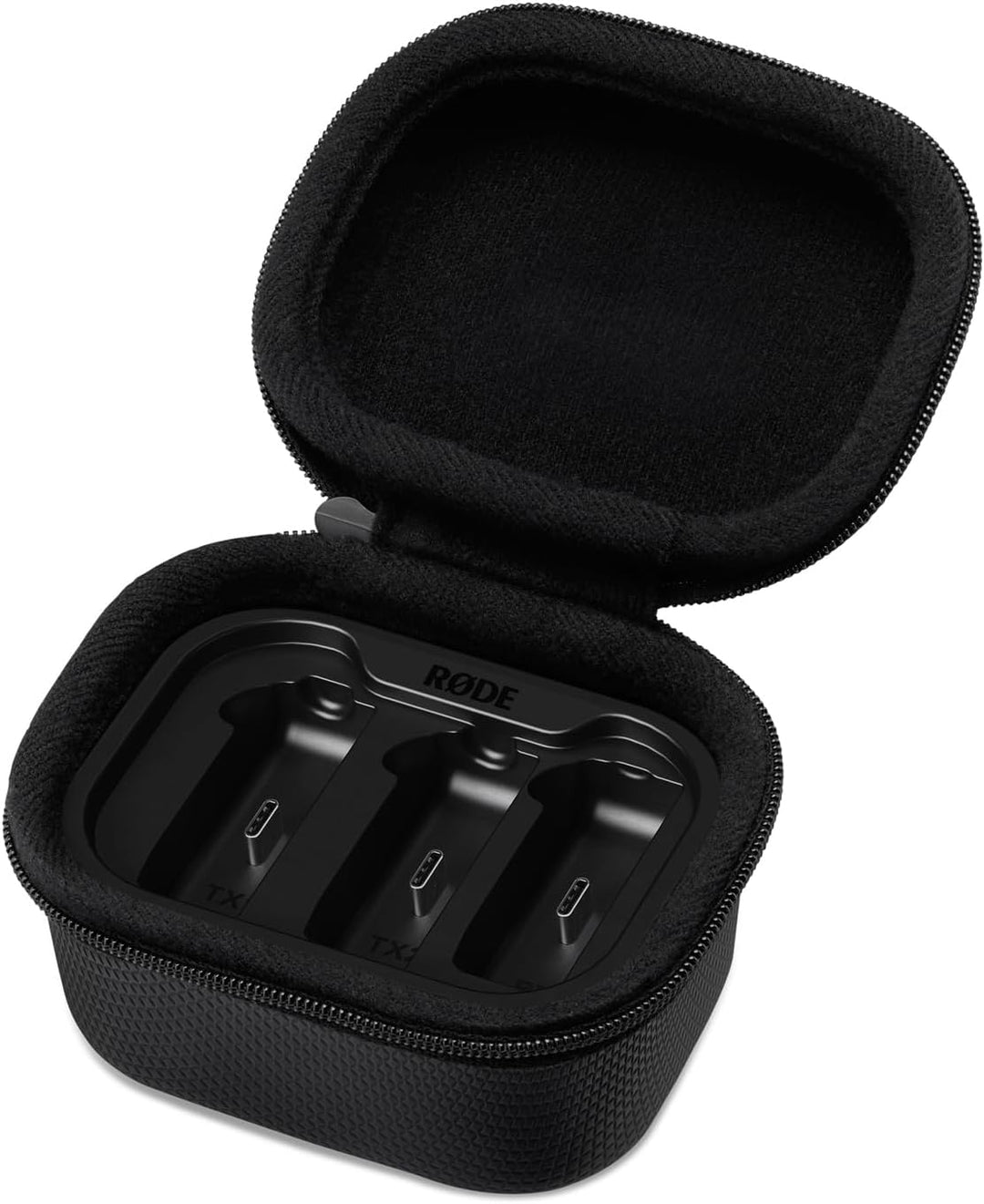 Rode Charge Case + für Wireless GO Gen 3 mit keepdrum Mikrofasertuch