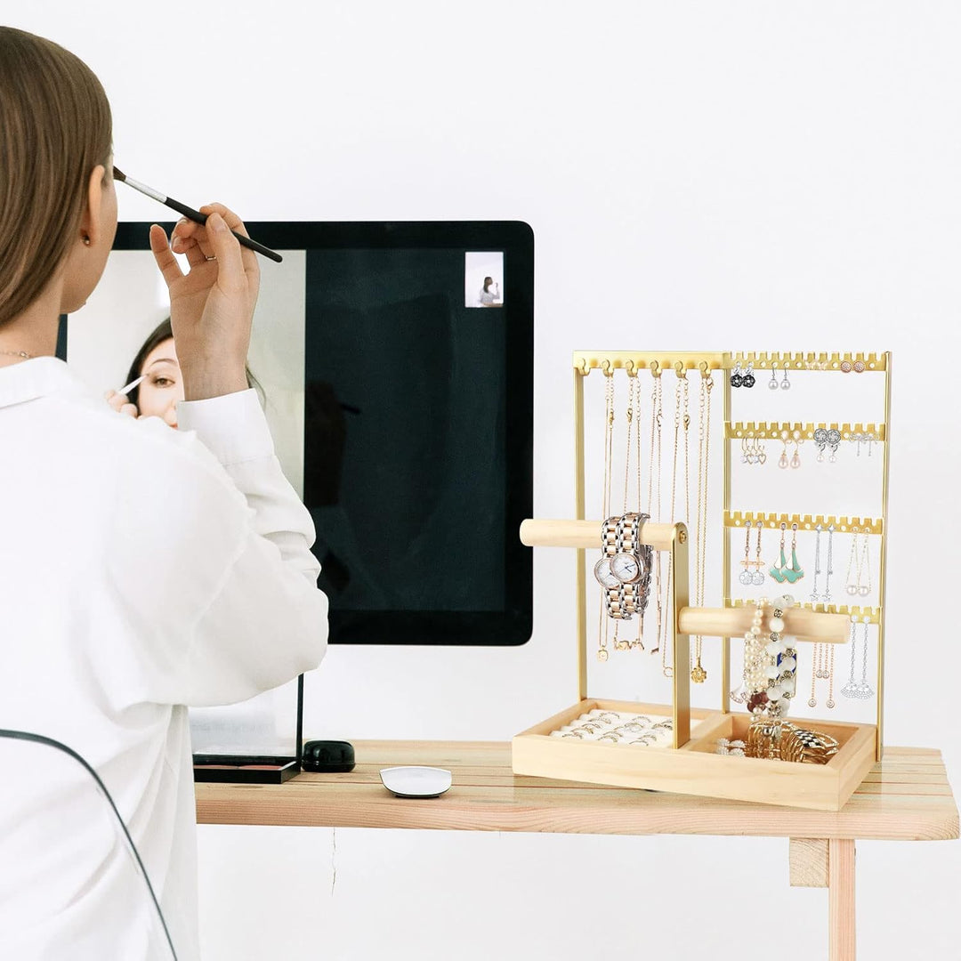 Kingling Schmuckständer, Schmuckhalter Schmuck-Organisator Schmuckständer Ständer zur Aufbewahrung v