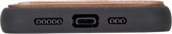 Solo Pelle Lederhülle für das iPhone 14 Pro in 6.1 Zoll Case Leder Hülle Ledertasche Backcover aus e