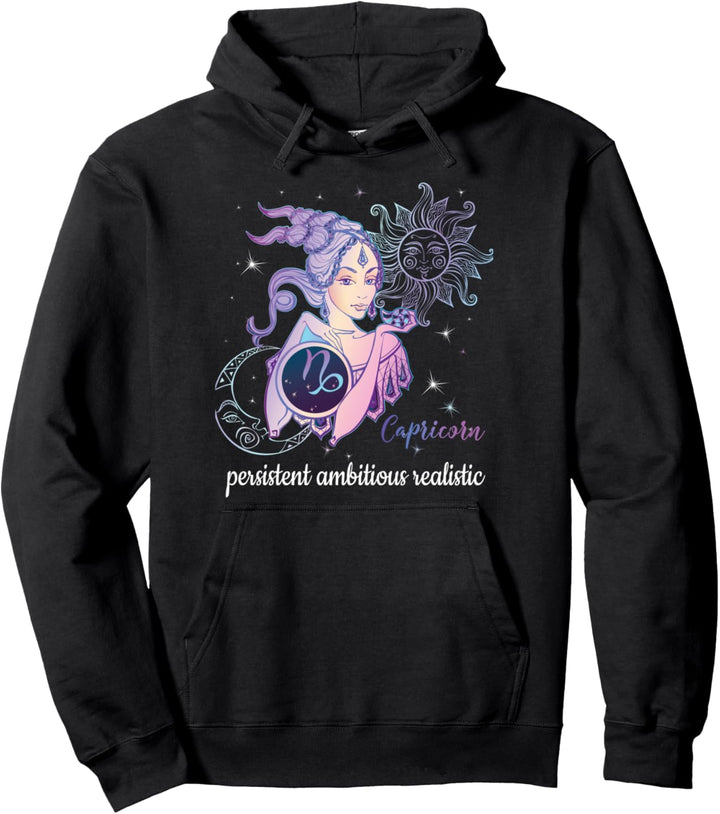 Sternzeichen Steinbock Frau Steinbock Horoskop Astrologie Pullover Hoodie